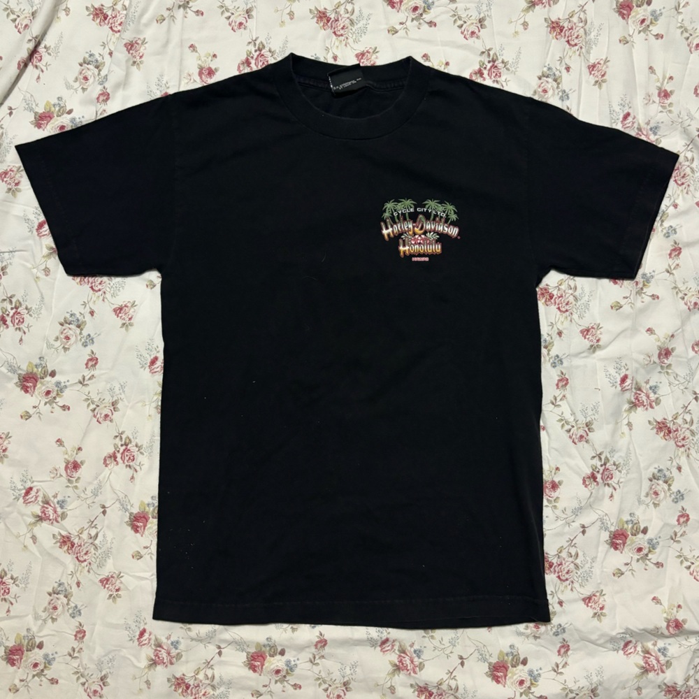 harley Davison S/XS black t shirt.